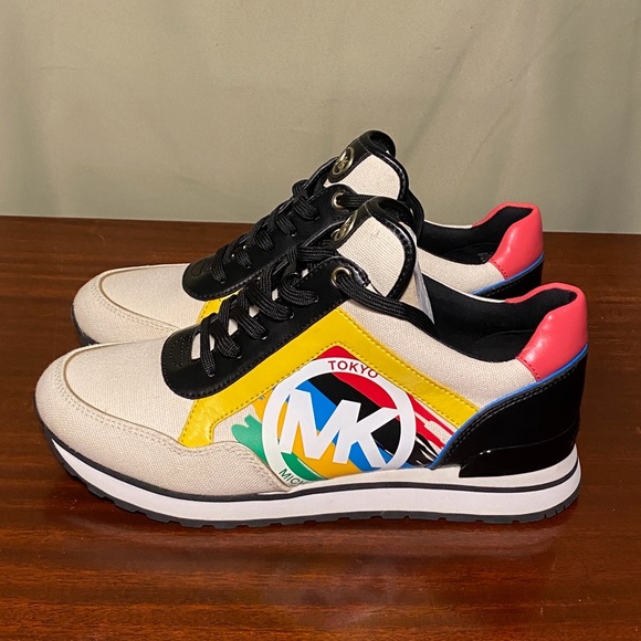 Michael Kors Shoes - Michael Kors Maddy Trainers Tokyo Olympian MK Logo  women’s size 9M  New Other